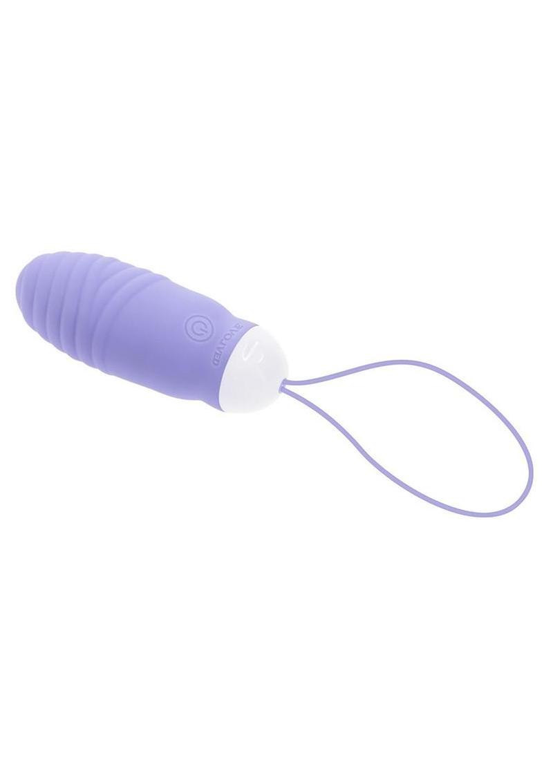 Energetic Egg Rechargeable Silicone Thrusting Egg - Blue