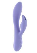 Selopa Purple Craze Rechargeable Silicone Rabbit Vibrator - Purple