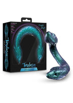 Temptasia Twin Python Silicone Double-Ended Dildo - Green/Blue