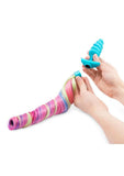 B-Vibe Unicorn Vibrating Plug with Tail - Rainbow