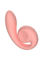 SVibe Snail GIZI Rechargeable Silicone Rabbit Vibrator - Peachy Pink