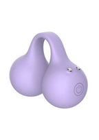 SVibe Snail TWINN Rechargeable Silicone Finger Vibrator with App - Lilac