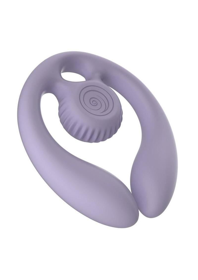 SVibe Snail GIZI Duo Rechargeable Silicone Couples Stimulator with Remote - Lilac