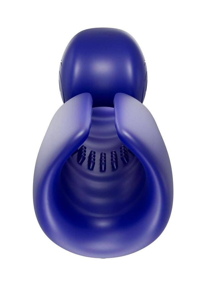 SVibe Snail EVO Rechargeable Silicone Stroker - Navy