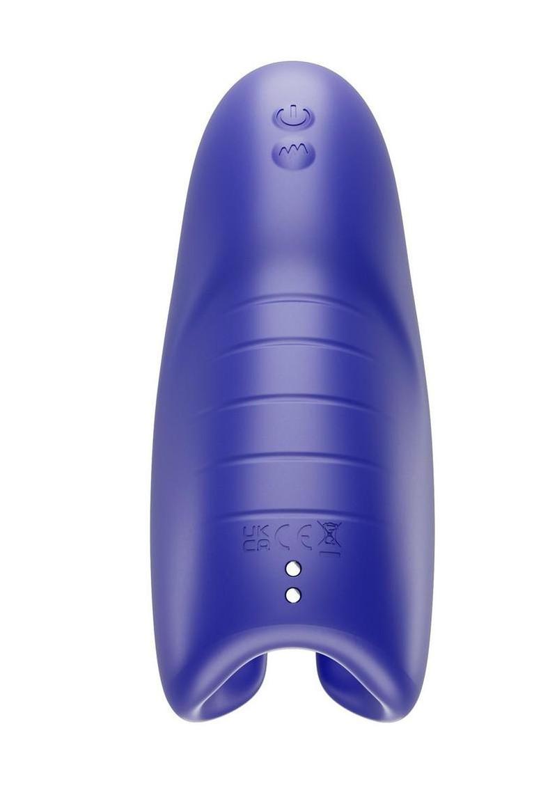 SVibe Snail EVO Rechargeable Silicone Stroker - Navy