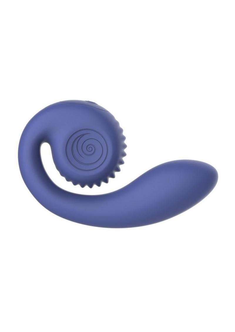 SVibe Snail GIZI Lite Rechargeable Silicone Vibrator - Juicy Blueberry