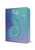 SVibe Snail GIZI Rechargeable Silicone Rabbit Vibrator - Teal