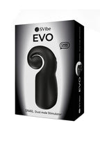 SVibe Snail EVO Rechargeable Silicone Stroker - Black