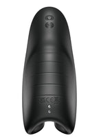 SVibe Snail EVO Rechargeable Silicone Stroker - Black