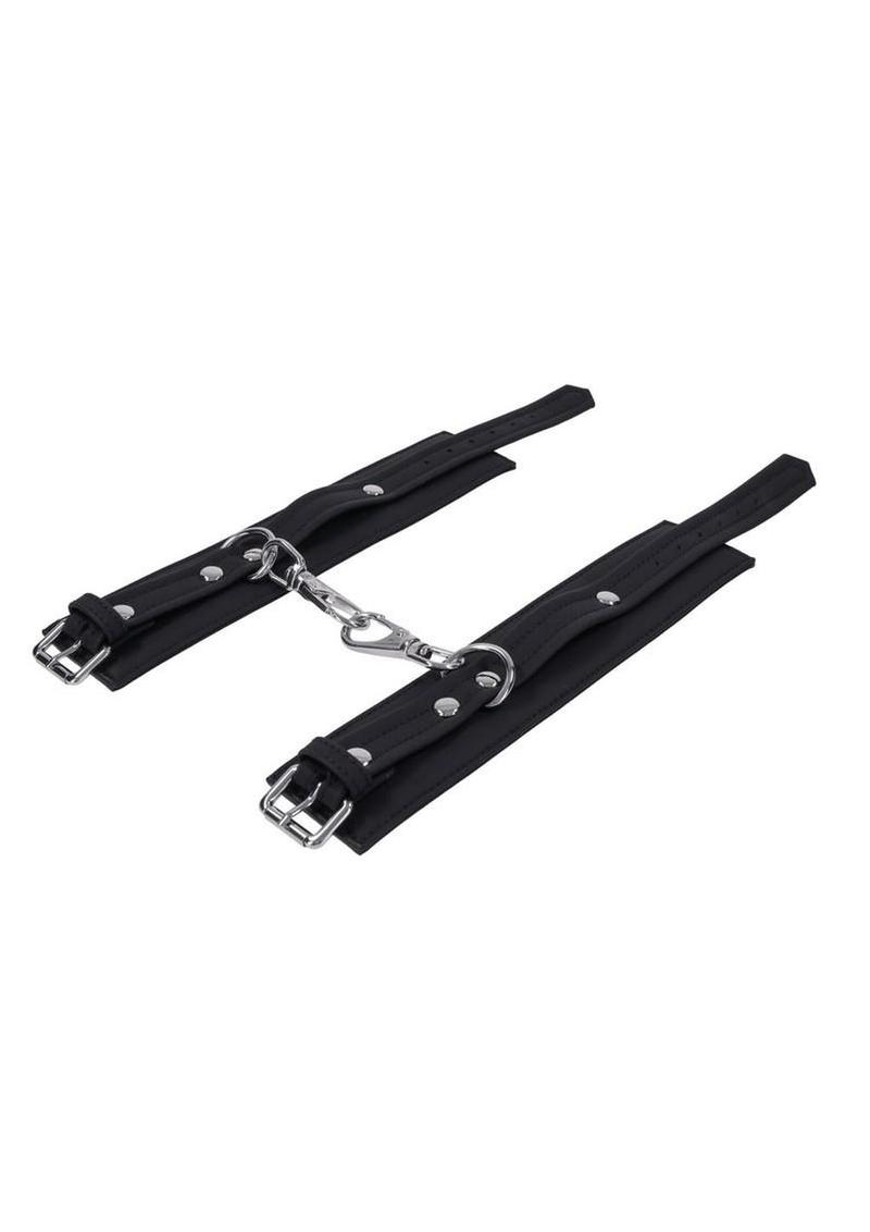 Signature Midnight Muse Ankle Cuffs - Black/Silver