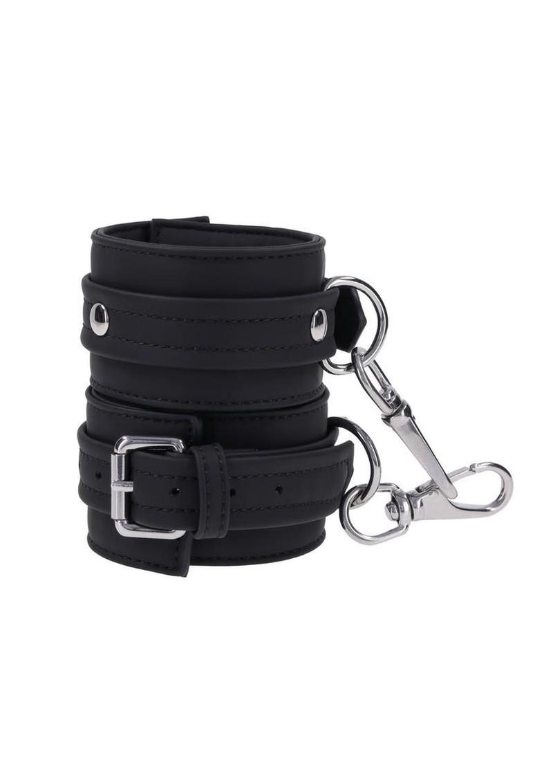 Signature Midnight Muse Ankle Cuffs - Black/Silver