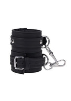 Signature Midnight Muse Ankle Cuffs - Black/Silver