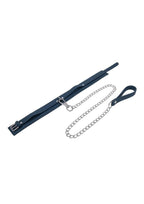 Signature Twilight Tease Collar & Leash - Blue/Silver
