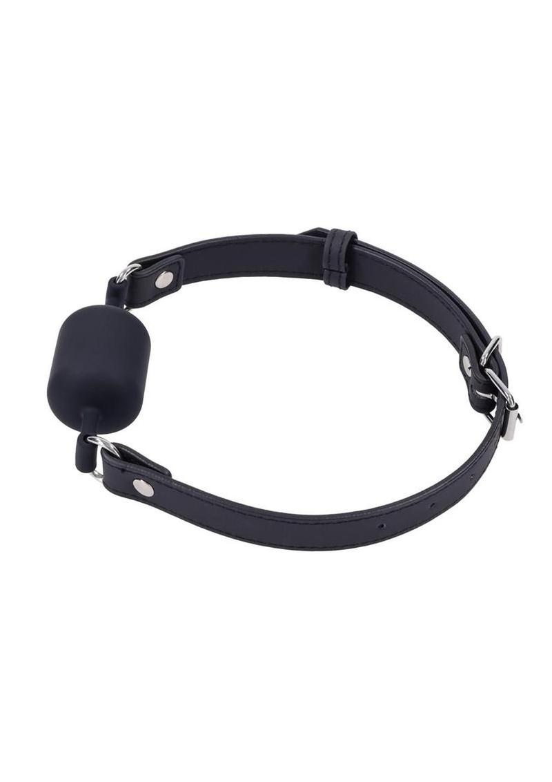 Signature Midnight Muse Barrel Gag - Black/Silver