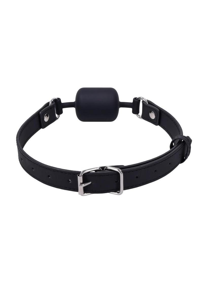 Signature Midnight Muse Barrel Gag - Black/Silver