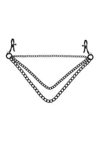 Signature Midnight Muse exCHAINgeable Nipple Jewelry - Black/Silver