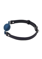 Signature Twilight Tease Oval Gag - Blue/Silver