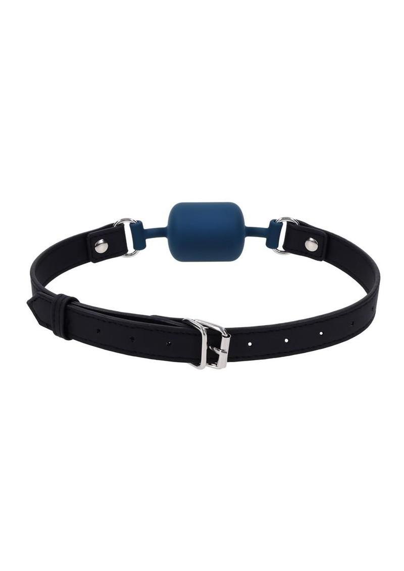 Signature Twilight Tease Barrel Gag - Blue/Silver