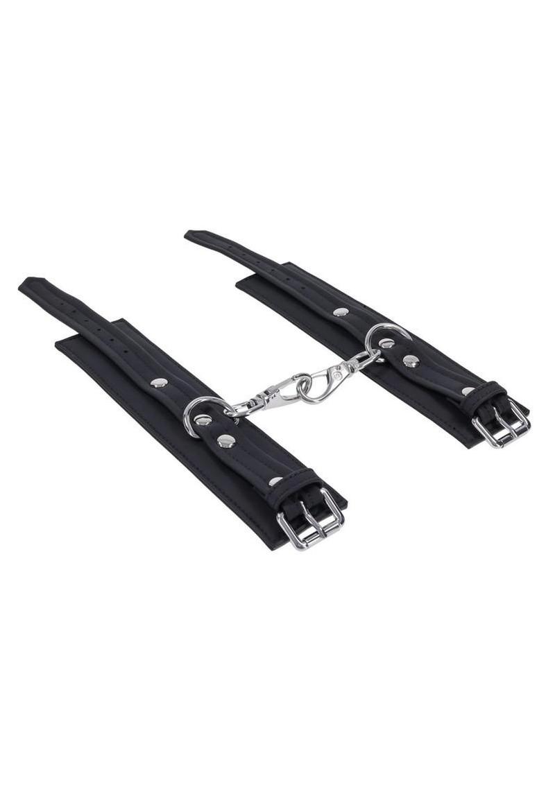 Signature Midnight Muse Handcuffs - Black/Silver
