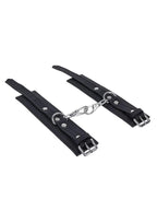 Signature Midnight Muse Handcuffs - Black/Silver