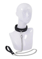 Signature Midnight Muse Collar & Leash - Black/Silver