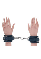 Signature Twilight Tease Handcuffs - Blue/Silver