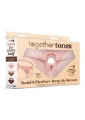 Together NudeFit FlexCurv Adjustable Harness - Vanilla