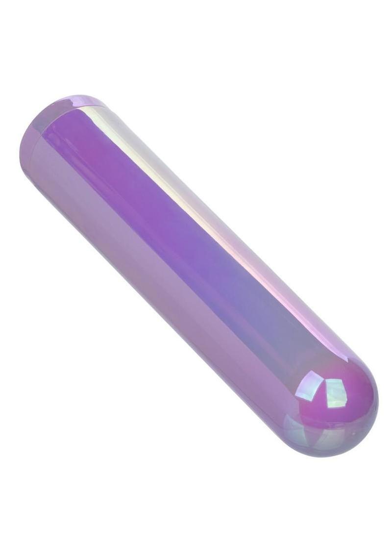 Aura Rounded Rechargeable Silicone Stimulator - Purple