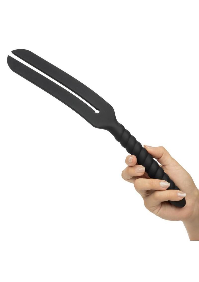 Nocturnal Collection Silicone Slap Paddle - Black