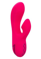 California Dreaming Summer Lovin' Venice Beach Babe Rechargeable Silicone Dual Stimulating Vibrator - Pink