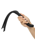 Nocturnal Collection Silicone Flogger - Black
