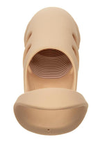 Performance Maxx Rechargeable Silicone Stud Dildo 7.5in - Vanilla