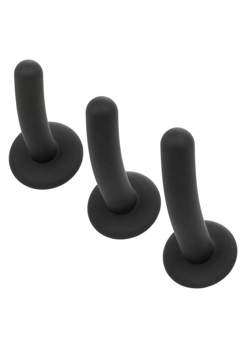 Onyxxx Silicone Curved Probe Set (3 Piece) - Black