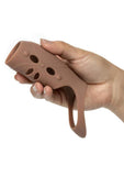 Performance Maxx Rechargeable Silicone Open-Ended Sleeve - Caramel