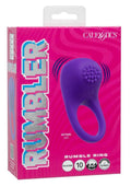 Rumbler Rumble Rechargeable Silicone Cock Ring - Purple