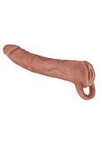 The Great Extender 2-in-1 Extender & Masturbator 7in - Caramel