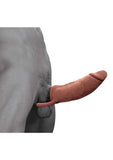 The Great Extender 2-in-1 Extender & Masturbator 8in - Caramel