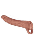 The Great Extender 2-in-1 Extender & Masturbator 9in - Caramel