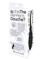 Good Clean Fun Silicone Angled Douche - Black