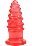 Crystal Jellies Anal Twist 7in - Pink