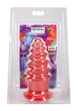 Crystal Jellies Anal Twist 7in - Pink