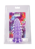 Crystal Jellies Anal Twist 6in - Purple