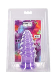 Crystal Jellies Anal Twist 6in - Purple