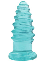 Crystal Jellies Anal Twist 5in - Teal