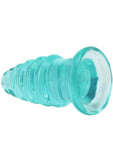 Crystal Jellies Anal Twist 5in - Teal