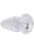 Crystal Jellies Anal Twist 5in - Clear