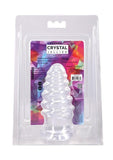 Crystal Jellies Anal Twist 5in - Clear
