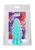 Crystal Jellies Anal Twist 6in - Blue