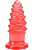 Crystal Jellies Anal Twist 6in - Pink
