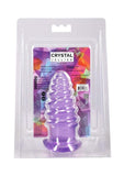 Crystal Jellies Anal Twist 5in - Purple